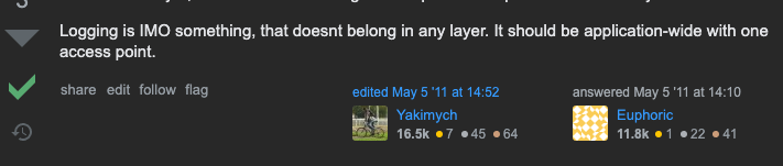 A much approved answer on StackOverflow